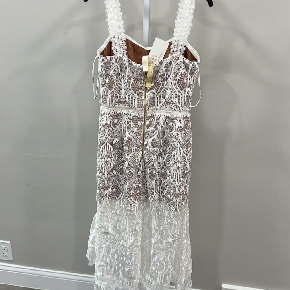 Bronx and Banco Tiffany Blanc Dress in White - Picture 11 of 13